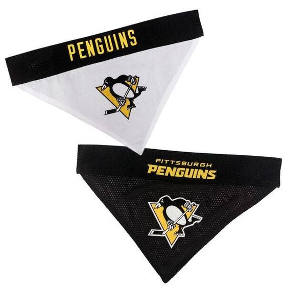 Pittsburgh Penguins Reversible Bandana Pets First