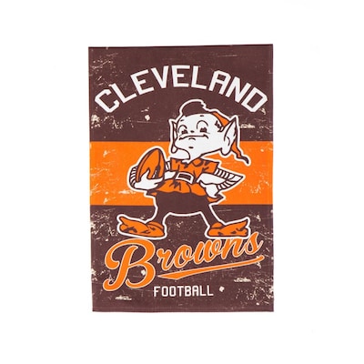 Cleveland Browns Garden Flag-1-ft W x 1.5-ft H - 757 Sports Collectibles