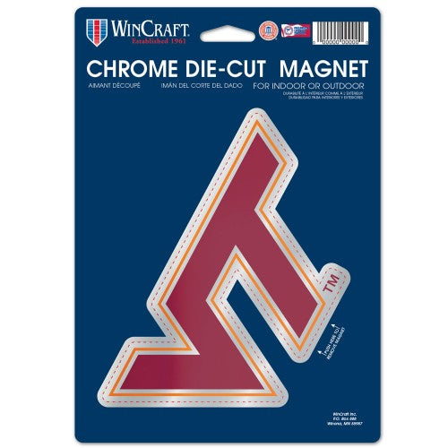 Virginia Tech Chrome Die-Cut Magnet