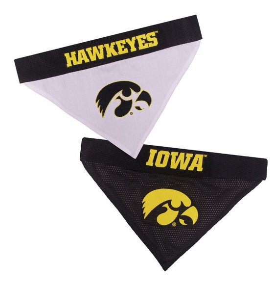 Iowa Hawkeyes Reversible Bandana Pets First
