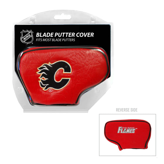 Calgary Flames Golf Blade Putter Cover - 757 Sports Collectibles