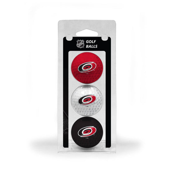 Carolina Hurricanes 3 Golf Ball Pack - 757 Sports Collectibles