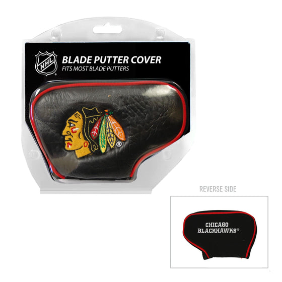 Chicago Blackhawks Golf Blade Putter Cover - 757 Sports Collectibles
