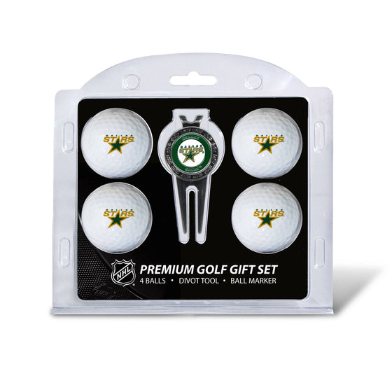 Dallas Stars 4 Golf Ball And Divot Tool Set - 757 Sports Collectibles