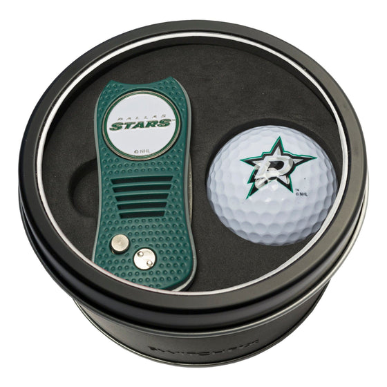 Dallas Stars Tin Set - Switchfix, Golf Ball - 757 Sports Collectibles