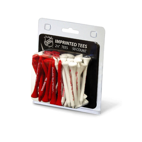 Detroit Red Wings Pack Of 50 Golf Tees - 757 Sports Collectibles