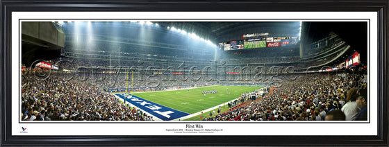 Houston Texans First Win Panorama Photo Print