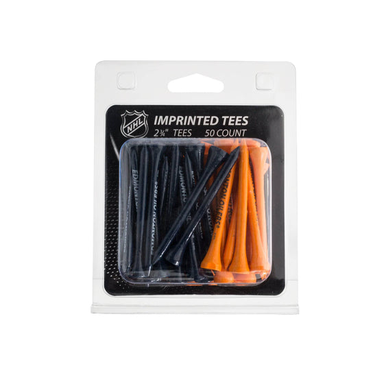 Edmonton Oilers Pack Of 50 Golf Tees - 757 Sports Collectibles