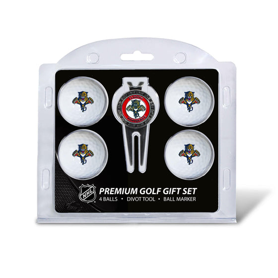 Florida Panthers 4 Golf Ball And Divot Tool Set - 757 Sports Collectibles