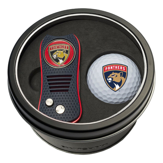 Florida Panthers Tin Set - Switchfix, Golf Ball - 757 Sports Collectibles