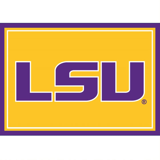 LSU Tigers Tide 3x4 Area Rug