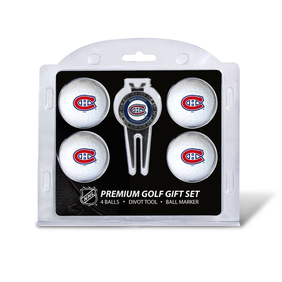 Montreal Canadiens 4 Golf Ball And Divot Tool Set - 757 Sports Collectibles