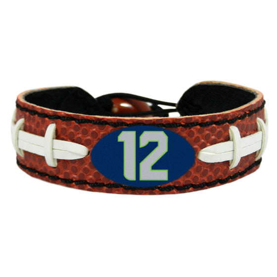 Seattle Seahawks Bracelet Classic Football 12th Man Design CO - 757 Sports Collectibles