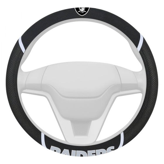 NFL Las Vegas Oakland Raiders Steering Wheel Cover