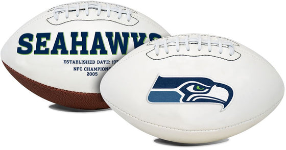 Seattle Seahawks Football Full Size Embroidered Signature Series (CDG)