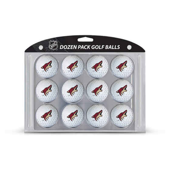 Arizona Coyotes Golf Balls, 12 Pack - 757 Sports Collectibles