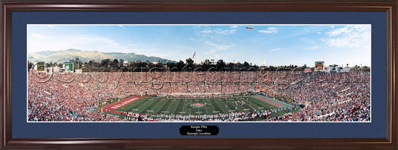 Oklahoma Sooners 2003 Rose Bowl Panorama Photo Print - 757 Sports Collectibles