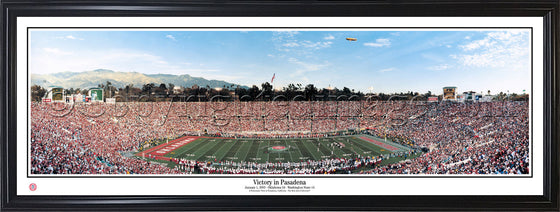 Oklahoma Sooners 2003 Rose Bowl Panorama Photo Print