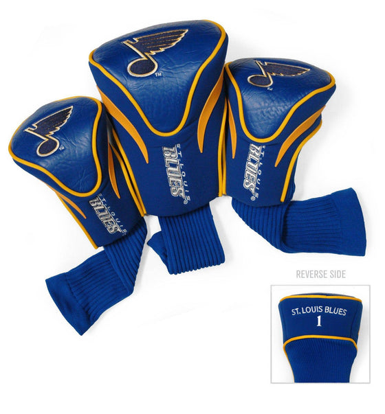 St Louis Blues 3 Pack Contour Head Covers - 757 Sports Collectibles