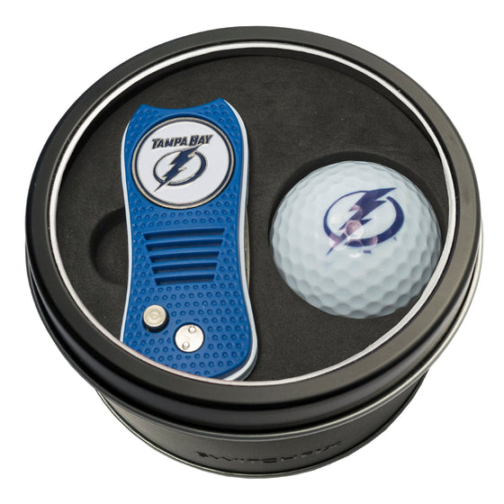 Tampa Bay Lightning Tin Set - Switchfix, Golf Ball - 757 Sports Collectibles