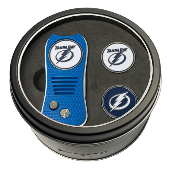 Tampa Bay Lightning Tin Set - Switchfix, 2 Markers - 757 Sports Collectibles