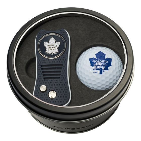 Toronto Maple Leafs Tin Set - Switchfix, Golf Ball - 757 Sports Collectibles