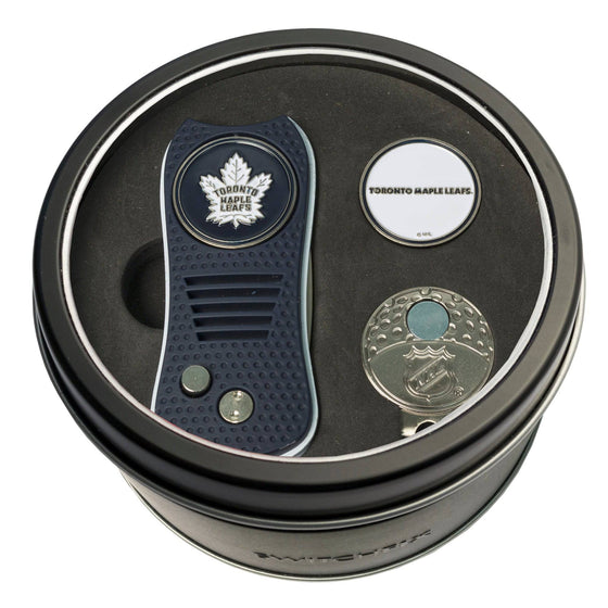 Toronto Maple Leafs Tin Set - Switchfix, Cap Clip, Marker - 757 Sports Collectibles