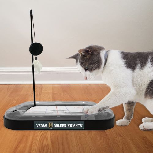 Vegas Golden Knights Hockey Rink Cat Scratcher Toy by Pets First - 757 Sports Collectibles