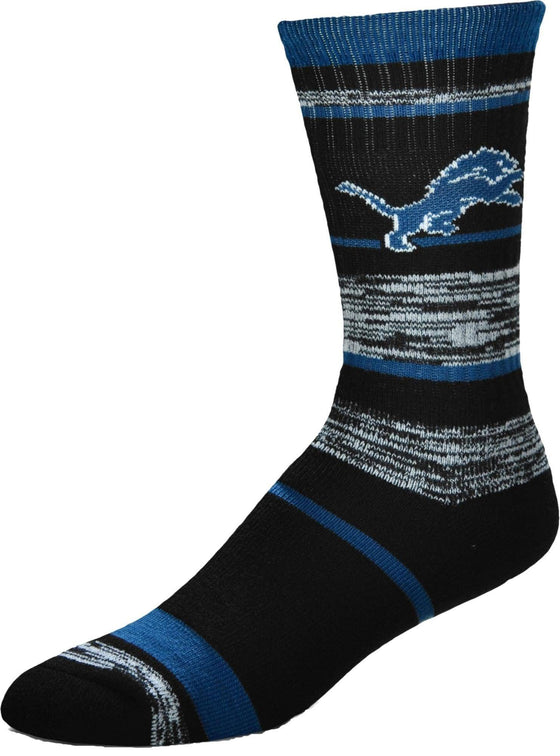 Detroit Lions RMC Stripe Socks Large 10-13 - 757 Sports Collectibles