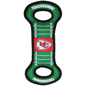Kansas City Chiefs Field Tug Toy by Pets First