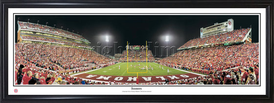 Oklahoma Sooners 2004 vs Nebraska Panorama Photo Print