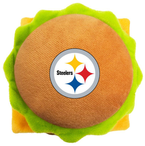 Pittsburgh Steelers Hamburger Toy by Pets First