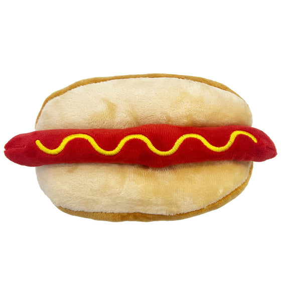 Washington Commanders Hot Dog Toy Pets First - 757 Sports Collectibles