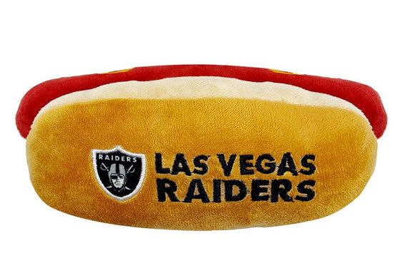 Las Vegas Raiders Hot Dog Toy by Pets First