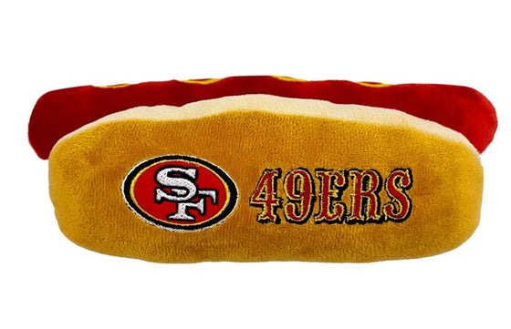 San Francisco 49ers Hot Dog Toy by Pets First