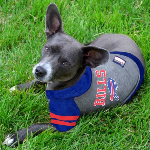 Buffalo Bills Hoody Dog Tee by Pets First - 757 Sports Collectibles