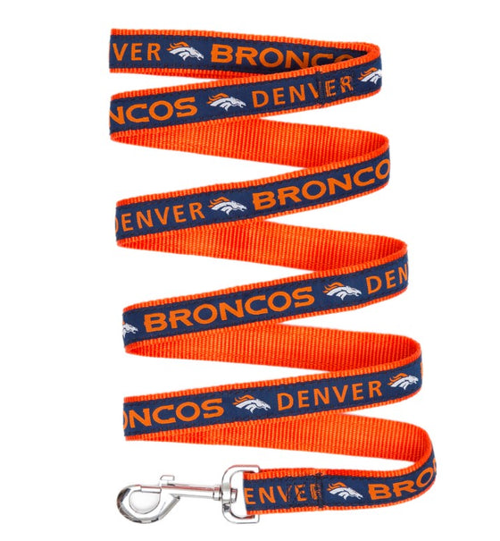 Denver Broncos Leash Pets First