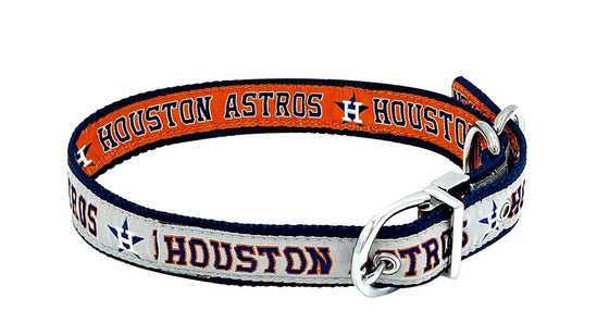 Houston Astros Reversible Collar Pets First