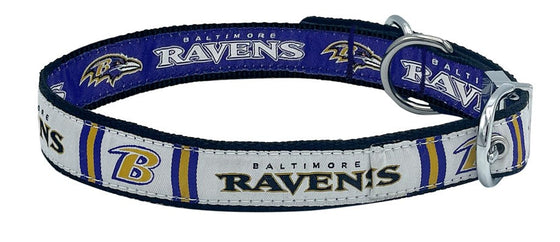 Baltimore Ravens Reversible Collar Pets First