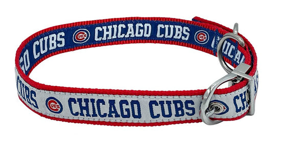 Chicago Cubs Reversible Collar Pets First - 757 Sports Collectibles