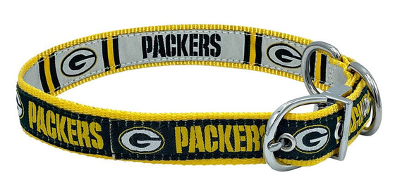 Green Bay Packers Reversible Collar Pets First - 757 Sports Collectibles