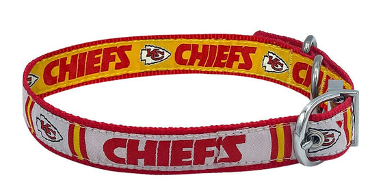 Kansas City Chiefs Reversible Collar Pets First