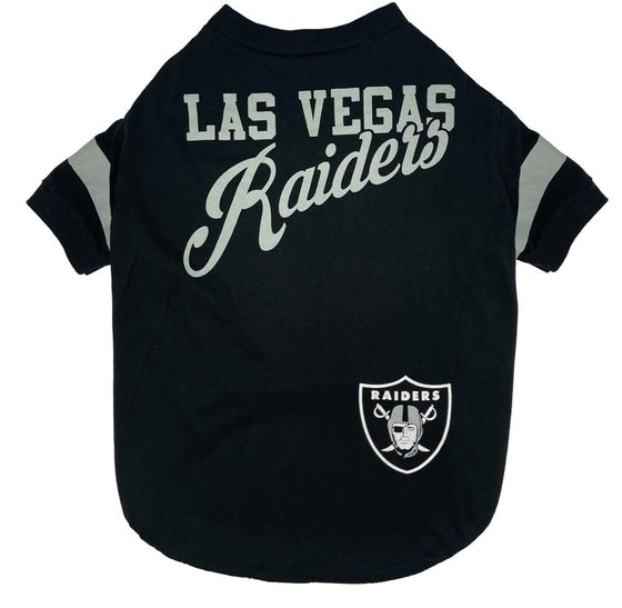 Las Vegas Raiders Stripe Tee Pets First