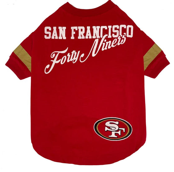 San Francisco 49ers Stripe Tee Pets First