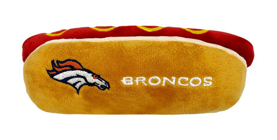 Denver Broncos Hot Dog Toy Pets First