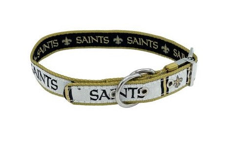 New Orleans Saints Reversible Collar Pets First - 757 Sports Collectibles