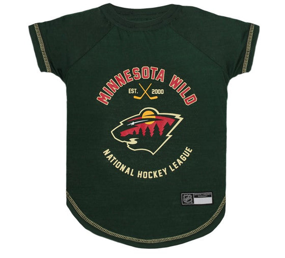 Minnesota Wild Tee Shirt Pets First