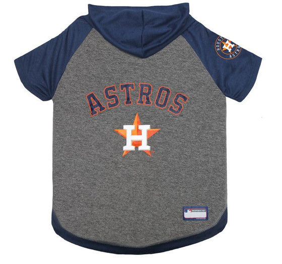 Houston Astros Hoodie Tee Shirt Pets First