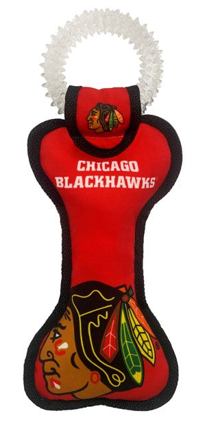 Chicago Blackhawks Dental Tug Toy Pets First