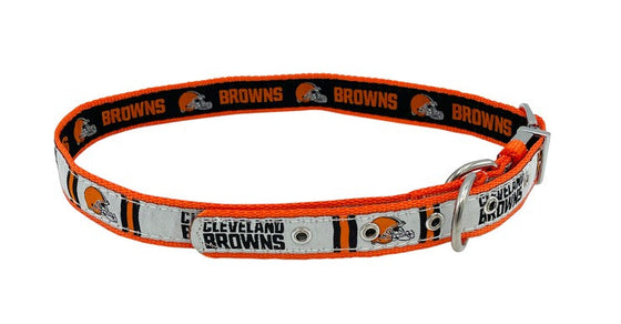 Cleveland Browns Reversible Collar Pets First - 757 Sports Collectibles